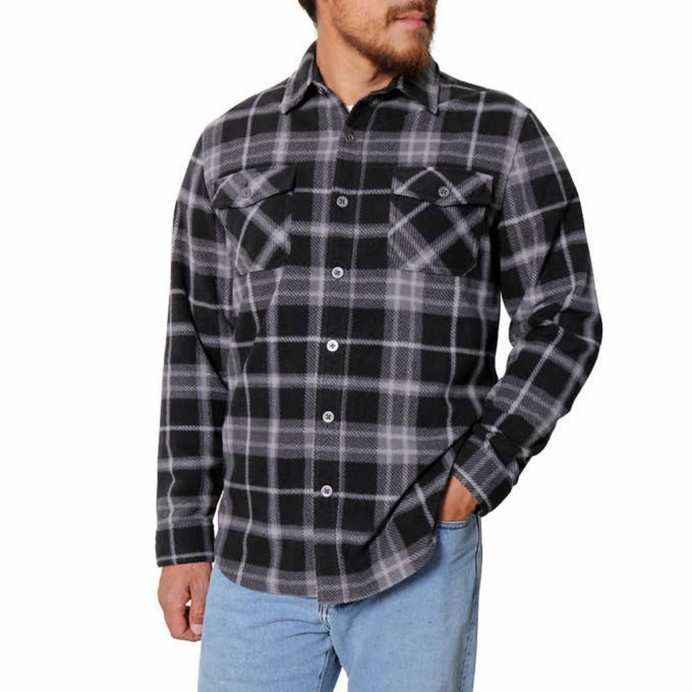 Freedom Foundry Men’s Plaid Fleece Shirt